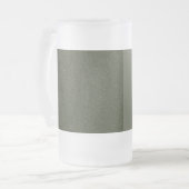 Mug à bières texturées vert mousse à deux tons - P (Devant gauche)