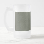 Mug à bières texturées vert mousse à deux tons - P (Gauche)