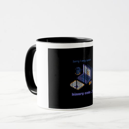 Mug A Binary code (Devant gauche)