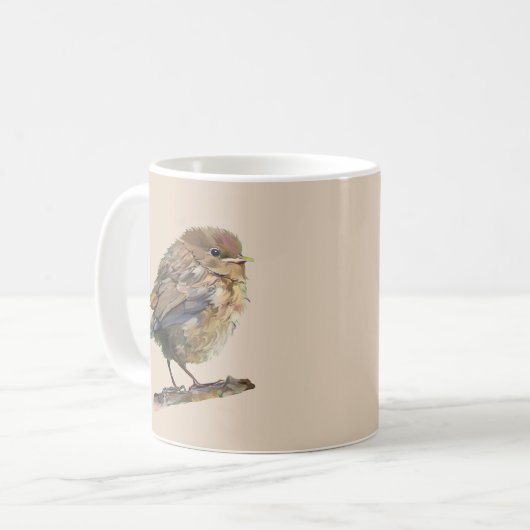 Mug A blackbird fledgling  (Devant gauche)