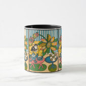 Mug à boisson de 11 oz "Tea and Tuxie" (Centre)