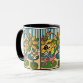 Mug à boisson de 11 oz "Tea and Tuxie" (Devant gauche)