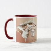 Mug à boisson étendue Mustang sauvage (Gauche)