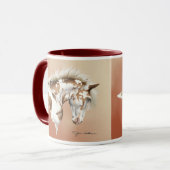 Mug à boisson étendue Mustang sauvage (Devant gauche)