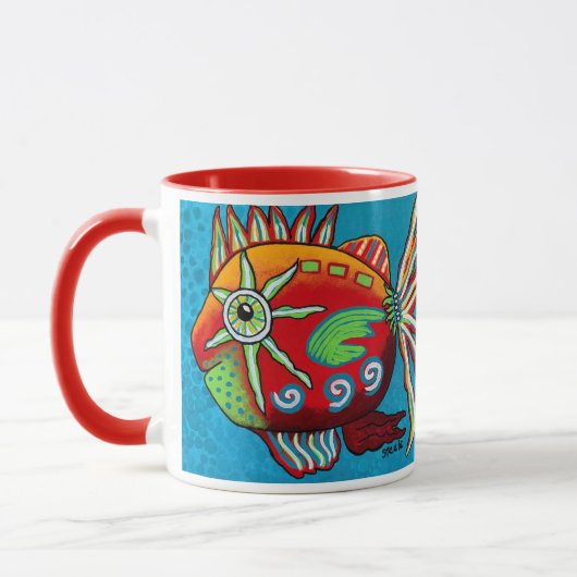 Mug à boisson "Fuego" 11 oz (Gauche)