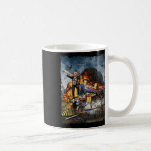 Mug À Bord Du Trump Train Drôle Donald Trump 2024 Ele