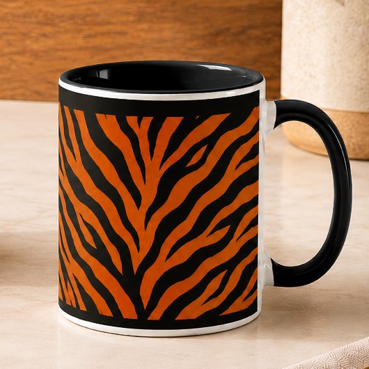 MUG À CAFE 330 ML "TIGRE ROUGE" 