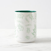 Mug à café à branche d'olivier - Botanique à deux (Centre)