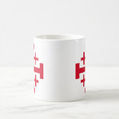 Mug à café à croix de Jérusalem (Centre)