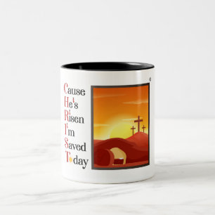 Mug à café à deux tonnes