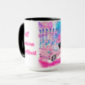 Mug à café à deux tons (Devant gauche)