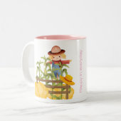 Mug à café à deux tons (Devant gauche)