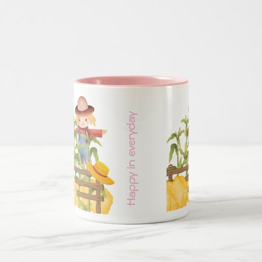 Mug à café à deux tons (Centre)