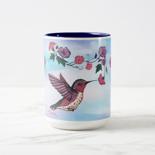 Mug à café à deux tons (Centre)