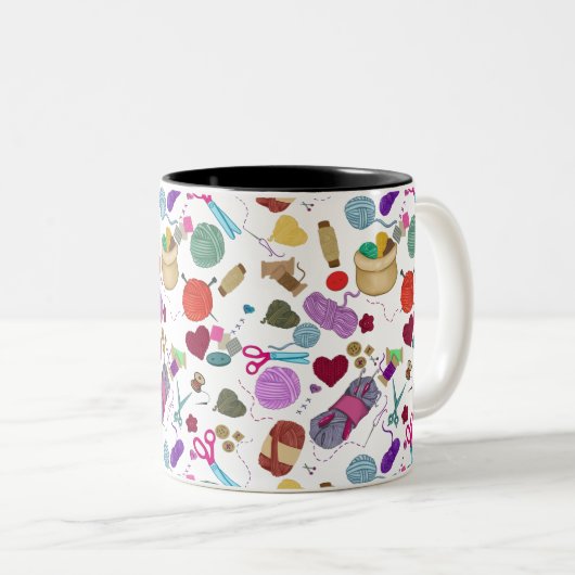 Mug à café à deux tons (Devant droit)