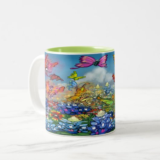Mug à café à deux tons (Devant gauche)