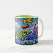 Mug à café à deux tons (Devant droit)