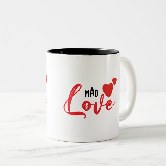 Mug à café à deux tons (Devant droit)