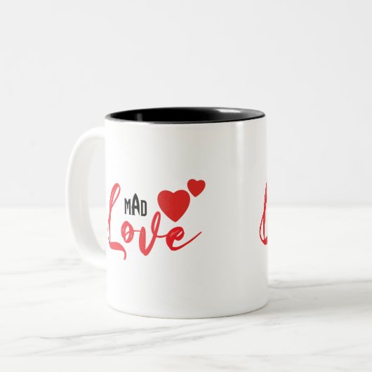 Mug à café à deux tons (Devant gauche)