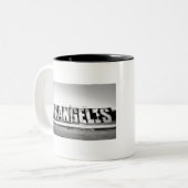 Mug à café à deux tons de Los Angeles (Devant gauche)