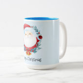 Mug à café à deux tons de Noël (Devant droit)