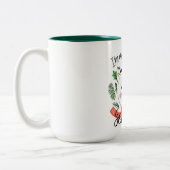 Mug à café à deux tons de Noël (Gauche)