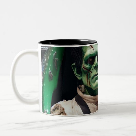 Mug à café à deux tons Frankenstein (Gauche)