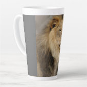 Mug à café à deux tons Lion Art (Angle gauche)