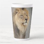Mug à café à deux tons Lion Art (Devant)