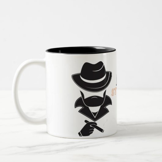 Mug à café à deux tons Lonely Stranger (Gauche)