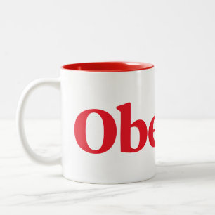 Mug à café à deux tons Oberlin