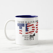 Mug à café à deux tons pour votre perk quotidien! (Gauche)