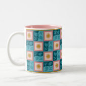 Mug à café à deux tons solaire et ombragé (Gauche)