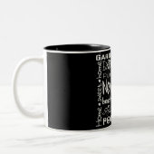 Mug à café à deux tons State/New Jersey (Gauche)