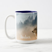 Mug à café à deux tons Wolf (Gauche)