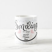 Mug à café à lèvres souriantes (Centre)