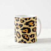 mug à café à motif jaguar (Devant droit)