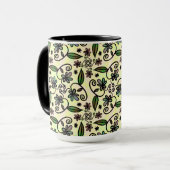 mug à café à pétales botaniques (Devant gauche)