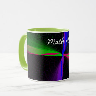 Mug à café à quatre voies géométrique