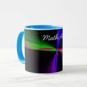 Mug à café à quatre voies géométrique