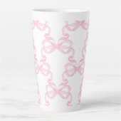 Mug à café à ruban rose (Devant)