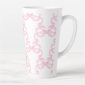 Mug à café à ruban rose (Droite)