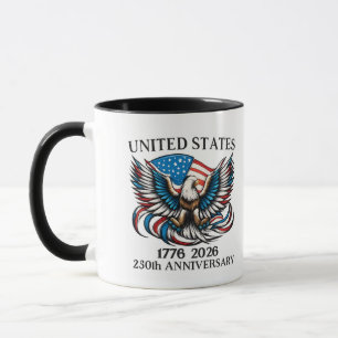 Mug à café America 1776 – 250e anniversaire des Ét