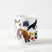 Mug à café Animaux de la forêt (Centre)
