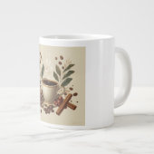 Mug à café aquarelle cosy (Devant droit)