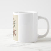Mug à café aquarelle cosy (Droite)