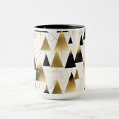 mug à café arbres de noël art déco (Centre)