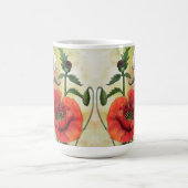 Mug à café avec Coquelicots (Centre)