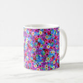 mug à café avec des pâquerettes de printemps (Devant droit)