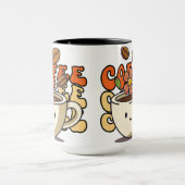 Mug à café avec dessin animé mignon (Centre)